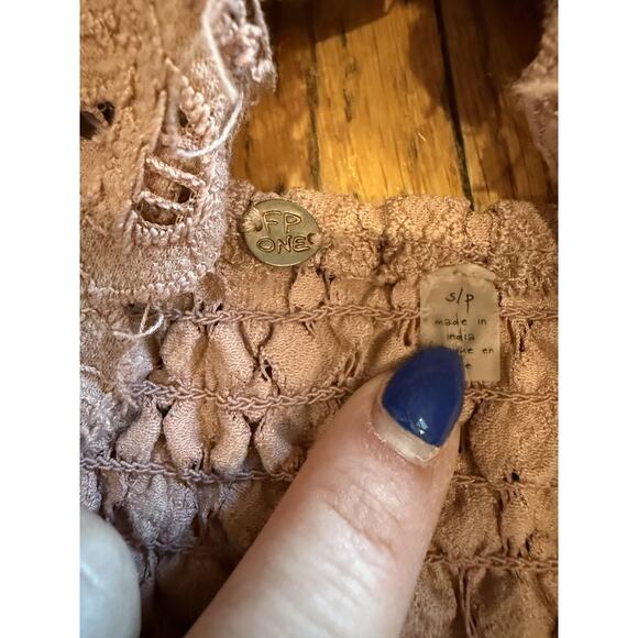 Free People FP One Bralette Womens XS Small White Mauve Adella Lace Lot of 2 - Picture 7 of 8